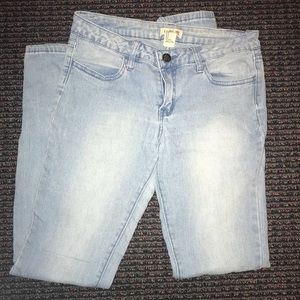 Light washed jeans